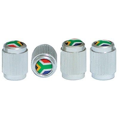 Photo of Tyre Valve Caps Sets With S.A Flag Insignia XB2011
