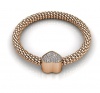 Destiny Heart Bracelet with Swarovski Crystals - Rose Photo