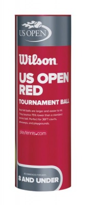 Photo of Wilson Red Dot 3 Ball Sleeve - Tennis Balls