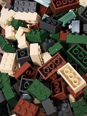 Photo of Bricks & Pieces Camo Bricks 1kg Bag