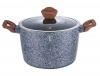 Berlinger Haus 20cm Granit Marble Coating Forest Line Stock Pot With Glass Lid Photo