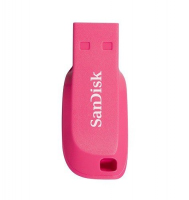 Photo of SanDisk Cruzer Blade 16GB USB Flash Drive - Electric Pink