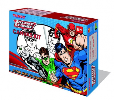 Photo of Teddy Justice League Superman Canvas Paiting Kit