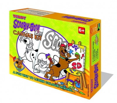 Photo of Teddy Scooby Doo Canvas Painting Kit