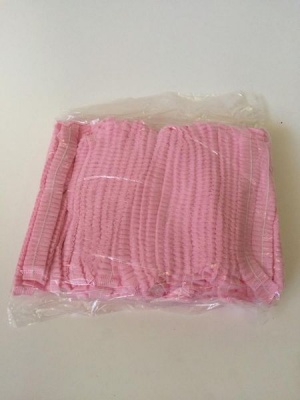 Photo of Atlantic Conversions - Safety Hair Net Mop Cap Pink Single Elastic - 100