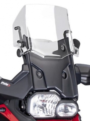 Photo of Puig Touring Clear Adjustable Screen for BMW F800GS Adventure