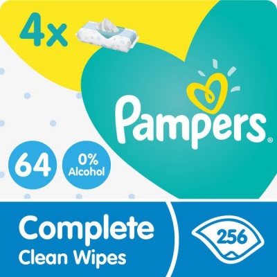 Photo of Pampers Complete Clean - 256 Baby Wipes