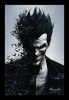 Batman Arkham - Origins Joker with Black Frame Photo