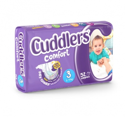 Photo of Cuddlers - Comfort - Size 3 - 52s Value Pack
