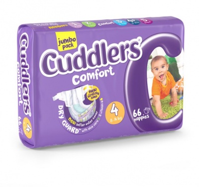 Photo of Cuddlers - Comfort - Size 4 - 66s Jumbo Pack