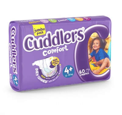 Photo of Cuddlers - Comfort - Size 4 - 60s Jumbo Pack