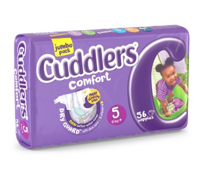 Photo of Cuddlers - Comfort - Size 5 - 56s Jumbo Pack