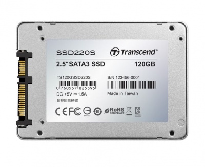 Transcend 120GB 25 Sata3 SSD220 SSD Drive