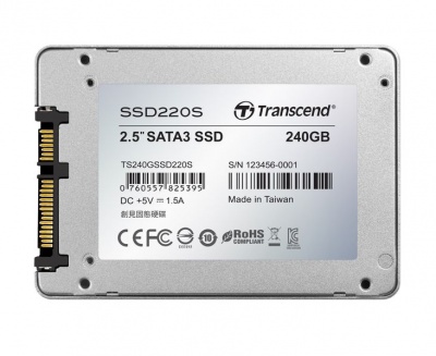 Transcend 240GB 25 Sata3 SSD220 SSD Drive
