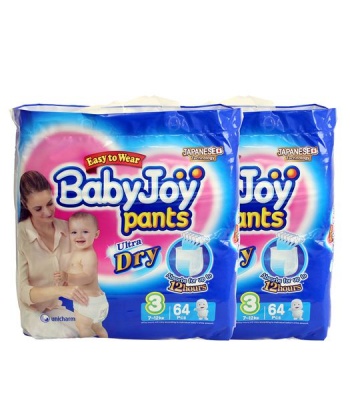 Photo of BabyJoy Pants - Size 3 Diapers - Double Pack