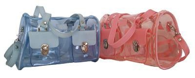 Photo of Fino Clear Jelly Toiletry Bag Value Pack 23840 - Blue & Pink