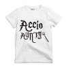 Noveltees ZA Unisex Accio Aunty Kids T-Shirt - White Photo