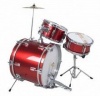 BK 3 pieces Junior Drumkit Red Photo