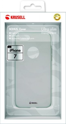 Photo of Krusell Bohus Cover for iPhone 7 - Transparent Grey