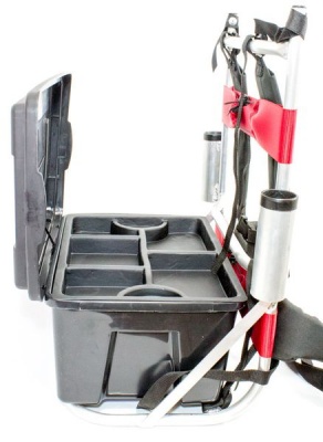 Photo of Lightweight Alluminium H-Frame Fishing Back Pack with Tackle Box & Tray