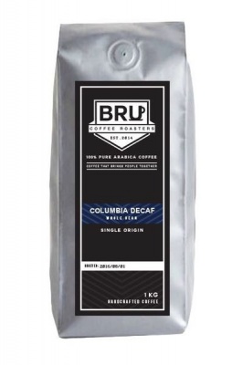 Photo of Decaf Columbia Single Origin Filter Coffee - 1kg - BRU Coffee Roasters