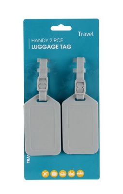Photo of Travel Quip TravelQuip Luggage Tag Kit All Grey - 2 Piece