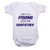 Noveltees ZA Boys Born To Go Fishing With My Godfather - White Photo