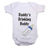 Noveltees ZA Boys Daddy's Drinking Buddy Boy - White Photo