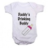 Noveltees ZA Boys Daddy's Drinking Buddy Girl - White Photo