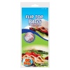 Bulk Pack 5 x Flip Top Sandwich Bags 18x20cm Pack 80 Photo