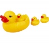 Bulk Pack 5 x Vinyl Bath Toy Duck Set of 4 Photo
