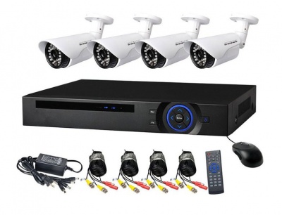 Photo of Real AHD CCTV Direct - 4 Channel cctv camera system - Full Kit Perfect security cameras