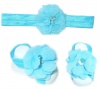 Diamante Headband with Barefoot sandal - Turquoise Photo
