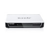 Tenda 16-Port Fast Ethernet Desktop Switch - Black & White Photo