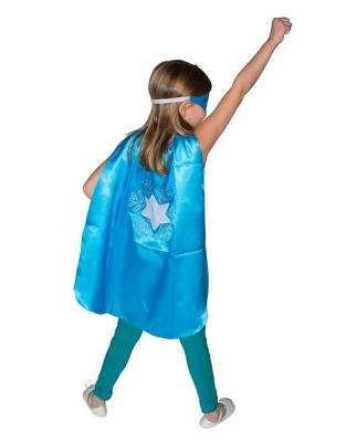 Photo of Dreamy Dress Ups Super Hero Cape & Mask Snow Flake
