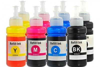 Compatible T6641234 CISS Ink 70ml BCMY x2