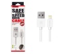 Remax iPhone Lightning Cable White - iPhone 5 6 7 iPad 4 Air Mini Compatible Cellphone Photo