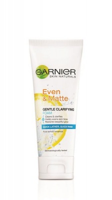 Photo of Garnier Even & Matte Vitamin C Cleansing Foam 100ml