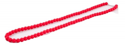 Nom Nom Beads Nom Nom Baby Mia Silicone Teething Necklace Red
