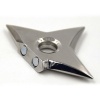 Silver Ninja Shuriken Magnet Photo