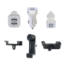 Carmate Pro Dual Combo AV Holder and Dual 2.1 / 1 AMP Fast Car Charger Photo