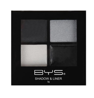 Photo of BYS Cosmetics Eyeshadow and Liner Palette Raven Nights - 3g