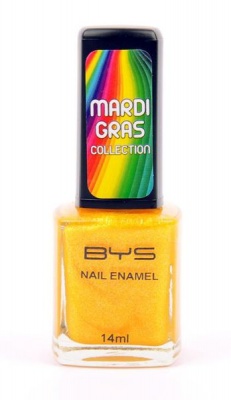Photo of BYS Cosmetics Nail Enamel - Mardi Gras Tiara Tantrums - 14ml