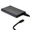 Port Connect 2.5â€ Type-C External HDD Enclosure - Black Photo