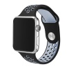 Apple Silicone Sport for Watch - Black/Grey 38mm Cellphone Cellphone Photo