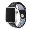 Apple Silicone Sport for Watch - Black/Grey 42mm Cellphone Cellphone Photo