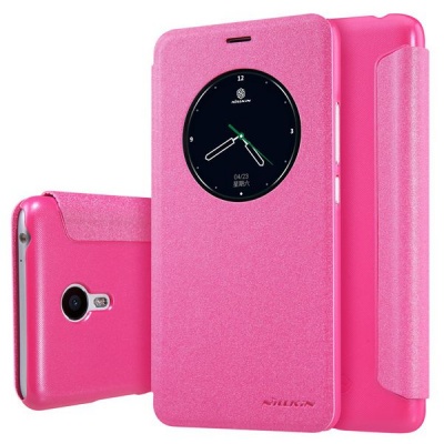 Photo of Nillkin Sparkle Leather Case for Meizu M3 Note - Pink