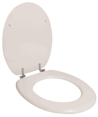 Photo of Wildberry - Toilet Seat - White Chrome Plated Butterfly Hinge