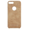 Young Pioneer PU Leather Back Cover For iPhone 7 Plus - Tan Photo