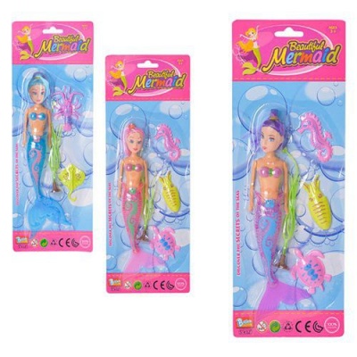 Photo of Bulk Pack 12 X Mermaid Doll Includes Accessories - 15cm